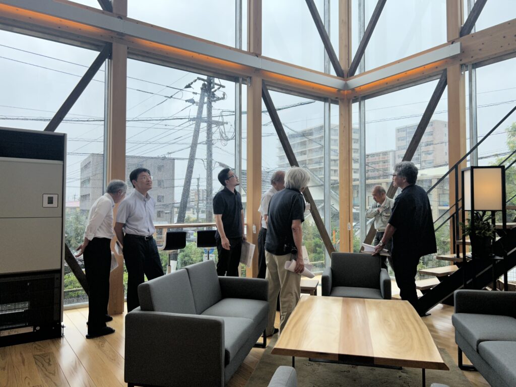 6月 新社屋の見学会を開催しました。